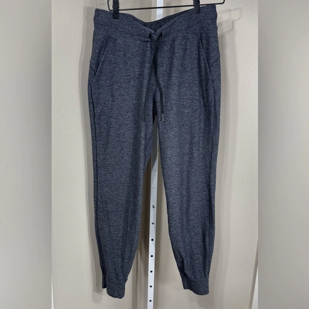 Lululemon Ready‎ to Rulu Joggers Blue Heather Size 10